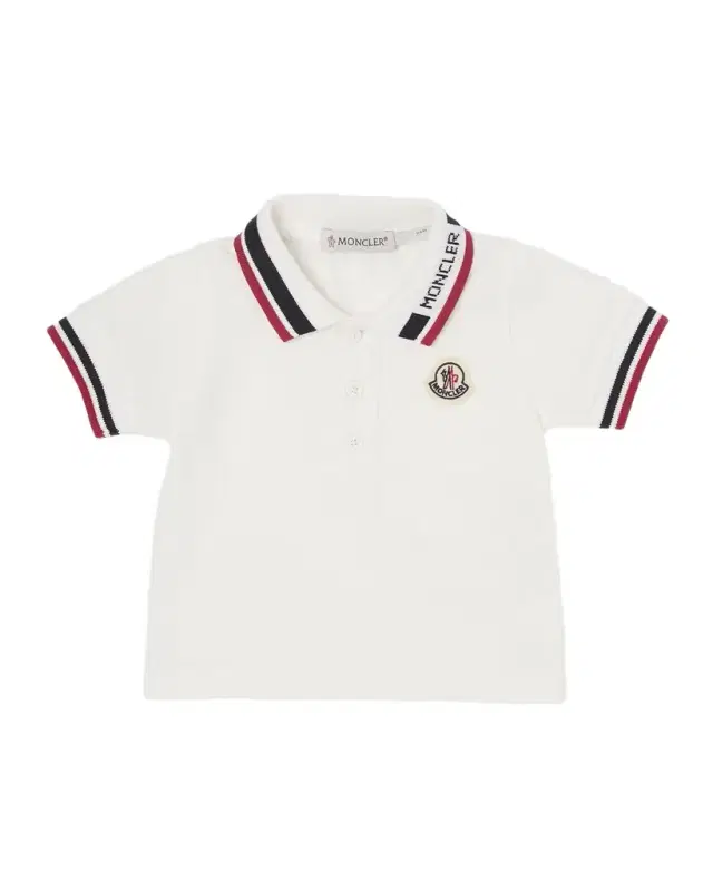 Moncler Boy 's Tipped Short-Sleeve Polo Shirt, Size 12M-3