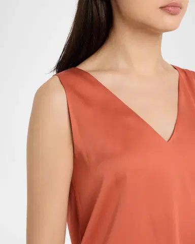 Ungaro Aliza Sleeveless Satin Blouse | Thumbnail 9 Ungaro Aliza Sleeveless Satin Blouse | Thumbnail 9