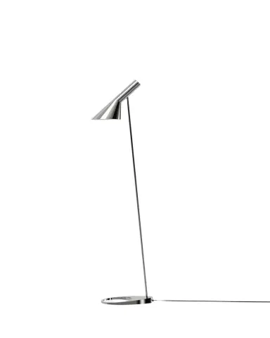 Louis Poulsen AJ Polished Stainless Steel Floor Lamp | Thumbnail 1