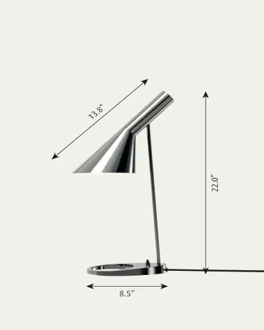 Louis Poulsen AJ 22" Adjustable Table Lamp | Thumbnail 2 Louis Poulsen AJ 22" Adjustable Table Lamp | Thumbnail 2