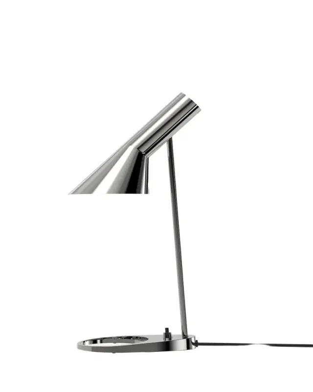 Louis Poulsen AJ Mini Stainless Steel Polished Table Lamp