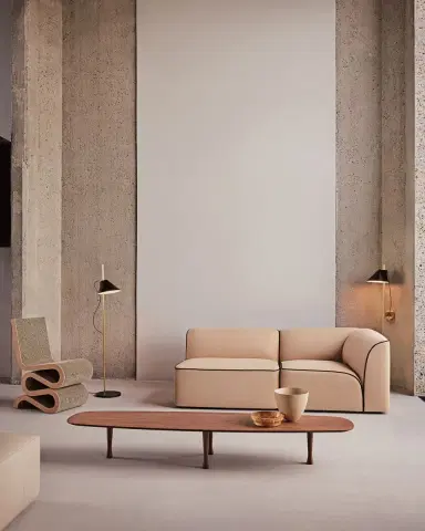 Louis Poulsen Yuh Brass Floor Lamp, 55" | Thumbnail 4
