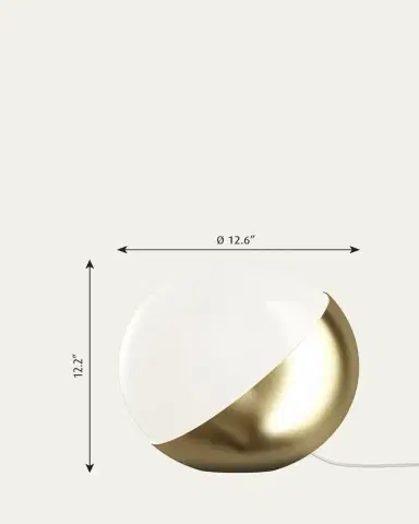 Louis Poulsen VL Studio Brass Table/Floor Lamp, 12.6" Round | Thumbnail 2