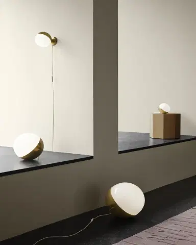 Louis Poulsen VL Studio Brass Table/Floor Lamp, 12.6" Round | Thumbnail 3