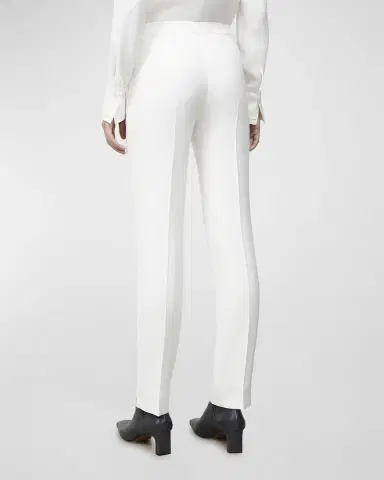 Lafayette 148 New York Petite Bleecker Finesse Crepe Pants | Thumbnail 2