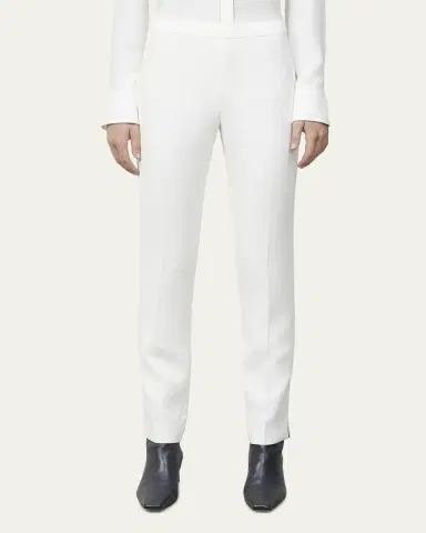 Lafayette 148 New York Petite Bleecker Finesse Crepe Pants | Thumbnail 12