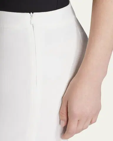 Lafayette 148 New York Petite Bleecker Finesse Crepe Pants | Thumbnail 13