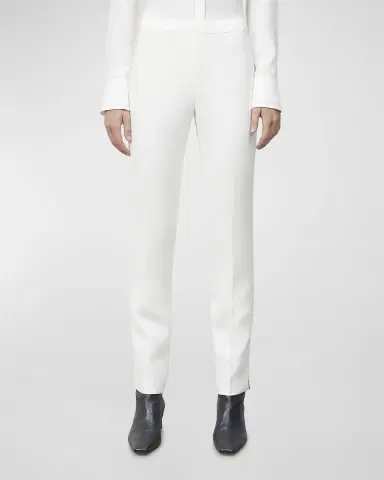 Lafayette 148 New York Petite Bleecker Finesse Crepe Pants | Thumbnail 3