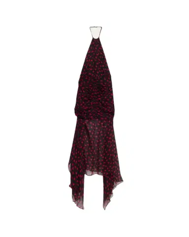 Ronny Kobo Lovisa Polka Dot Halter Dress | Thumbnail 1