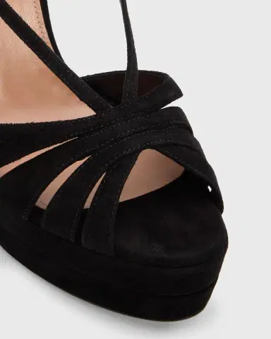 Aquazzura 130mm Aimee Suede Platform Sandals | Thumbnail 9