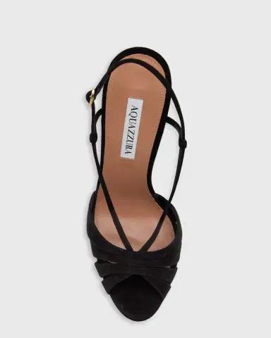 Aquazzura 130mm Aimee Suede Platform Sandals | Thumbnail 10