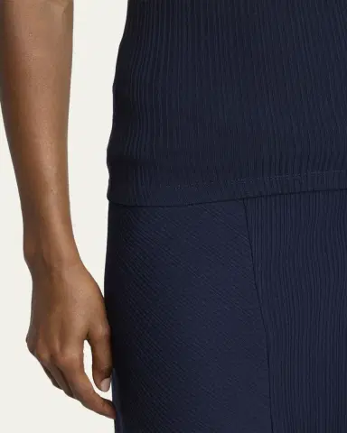 Victoria Beckham Cotton Ribbed Tank Top | Thumbnail 5