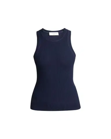 Victoria Beckham Cotton Ribbed Tank Top | Thumbnail 1