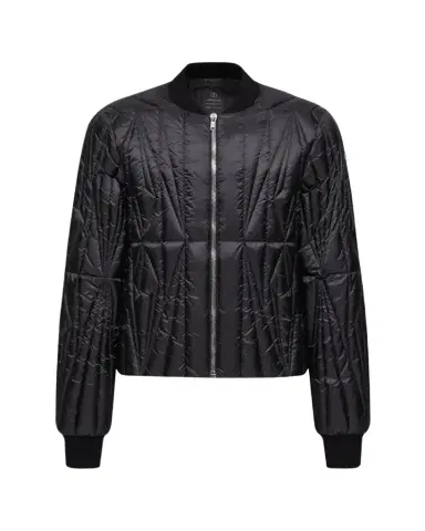 Moncler + Rick Owens x Moncler Geocamo Quilted Leather Bomber Jacket | Thumbnail 1