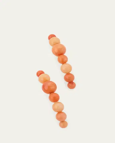 Beatriz Palacios Coral Arch Earrings | Thumbnail 3