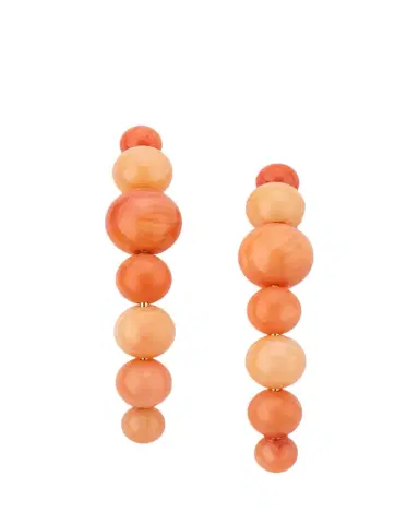 Beatriz Palacios Coral Arch Earrings | Thumbnail 1