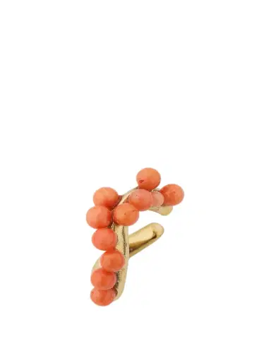 Beatriz Palacios Coral Wave Link Ear Cuff, Single | Thumbnail 1 Beatriz Palacios Coral Wave Link Ear Cuff, Single | Thumbnail 1