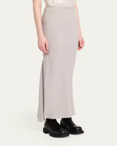 Rick Owens Silk Bias Midi Skirt | Thumbnail 4 Rick Owens Silk Bias Midi Skirt | Thumbnail 4