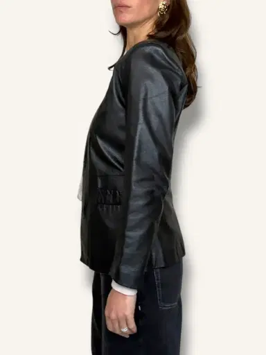 Jen Wonders Studio Leather Blazer | Thumbnail 7 Jen Wonders Studio Leather Blazer | Thumbnail 7