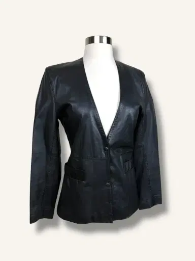 Jen Wonders Studio Leather Blazer | Thumbnail 9 Jen Wonders Studio Leather Blazer | Thumbnail 9