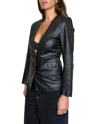 Jen Wonders Studio Leather Blazer | Thumbnail 1 Jen Wonders Studio Leather Blazer | Thumbnail 1