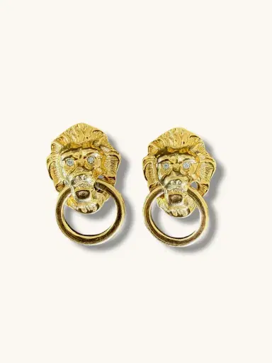 Jen Wonders Studio Lion Earrings | Thumbnail 2