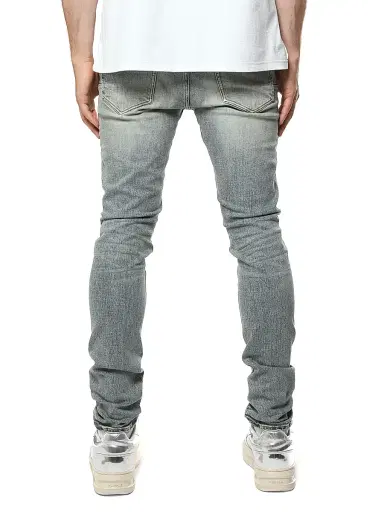 Purple Brand Men's P001 Mid-Rise Skinny Jeans | Thumbnail 2