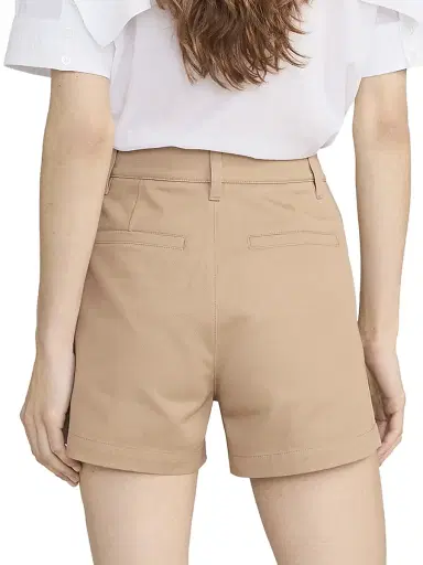 Frame Women's The Cruise High-Rise Shorts - Sand Dune - Size 32 | Thumbnail 5