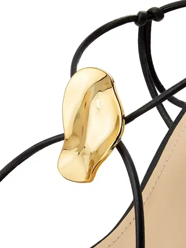 22élevé Women's 90MM Leather Sandals - Black - Size 11 | Thumbnail 5 22élevé Women's 90MM Leather Sandals - Black - Size 11 | Thumbnail 5