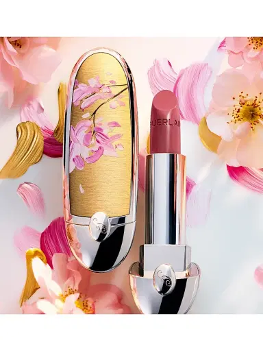 GUERLAIN Women's Rouge G Customizable Cherry Blossom Lipstick Case | Thumbnail 4