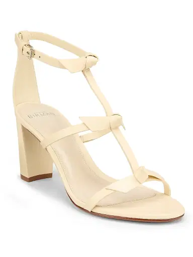 Alexandre Birman Women's Slim Lolita 75MM Leather Sandals - Creamy - Size 9 | Thumbnail 2 Alexandre Birman Women's Slim Lolita 75MM Leather Sandals - Creamy - Size 9 | Thumbnail 2