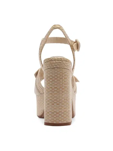 Alexandre Birman Women's Maxi Clarita Flare 120MM Raffia & Leather Platform Sandals | Thumbnail 5 Alexandre Birman Women's Maxi Clarita Flare 120MM Raffia & Leather Platform Sandals | Thumbnail 5