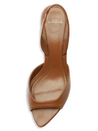 Alexandre Birman Women's Tropicana 50MM Spherical Slingback Sandals - Espresso - Size 12 | Thumbnail 4