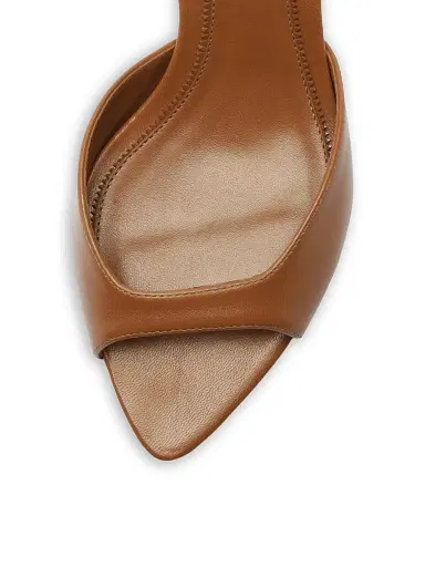 Alexandre Birman Women's Tropicana 50MM Spherical Slingback Sandals - Espresso - Size 12 | Thumbnail 5
