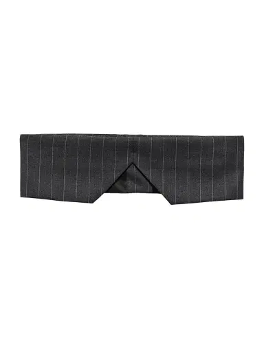 Prada Women's Pinstripe Wool Bandeau Top | Thumbnail 1 Prada Women's Pinstripe Wool Bandeau Top | Thumbnail 1