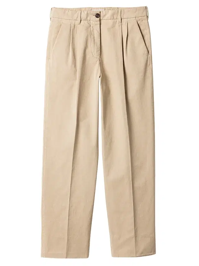 Women's Old Gabardine Pants - Beige Khaki