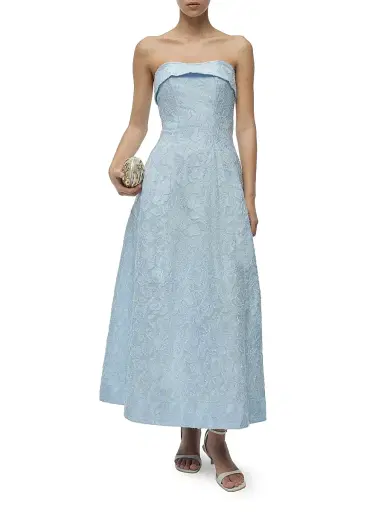 Simkhai Women's Valeria Jacquard Midi-Dress | Thumbnail 2