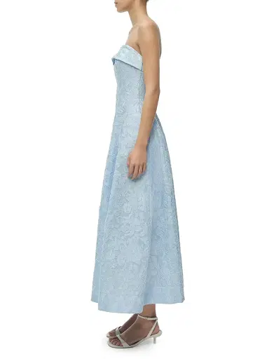 Simkhai Women's Valeria Jacquard Midi-Dress | Thumbnail 3