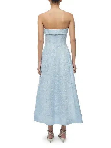 Simkhai Women's Valeria Jacquard Midi-Dress | Thumbnail 4