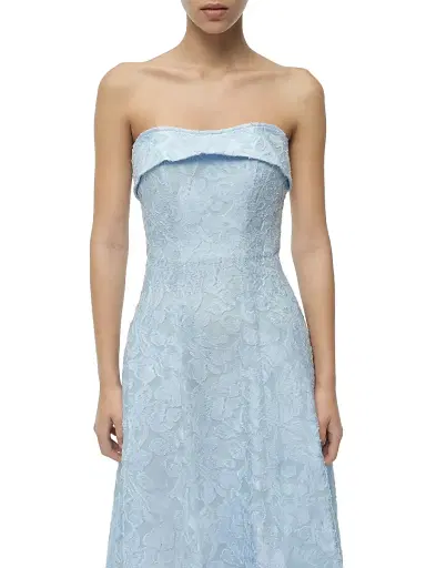 Simkhai Women's Valeria Jacquard Midi-Dress | Thumbnail 5