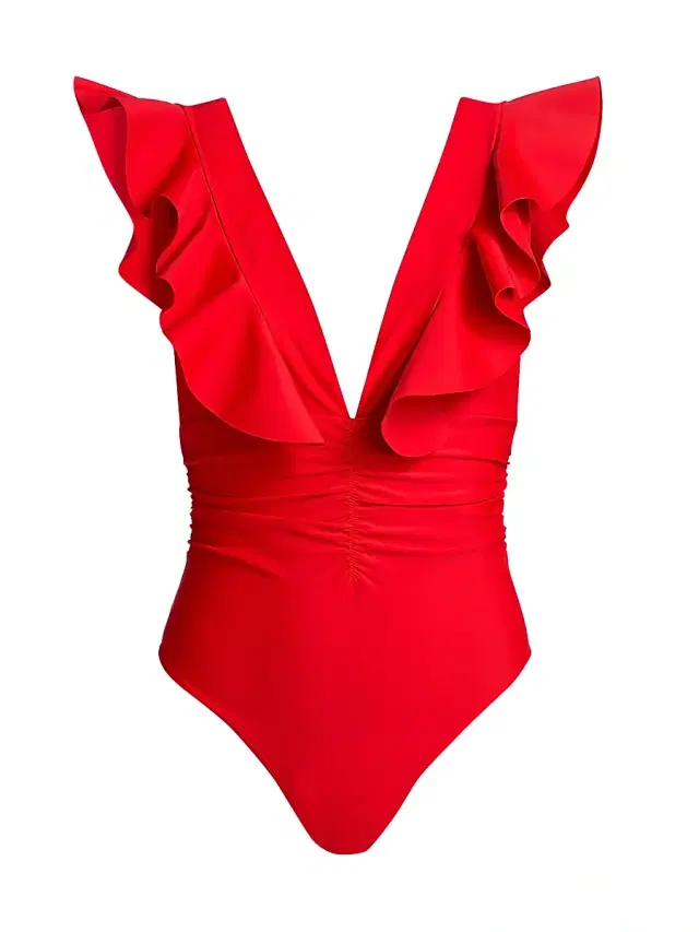 Ramy Brook Women's Kaye One-Piece Swimsuit - Flame