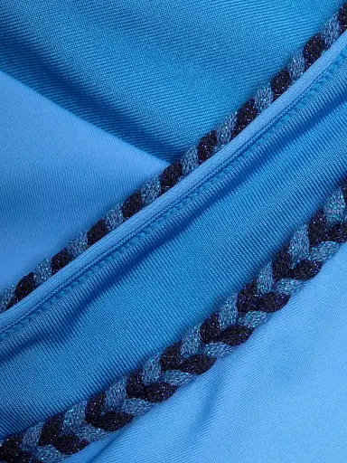 Ramy Brook Women's Isla Braided Bikini Bottom - Blue | Thumbnail 6