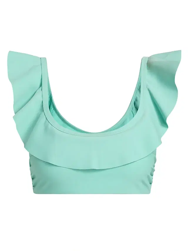 Ramy Brook Women's Letty U-Neck Bikini Top - Seaglass