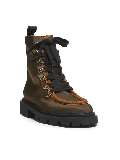 Aera Women's Amalia Chunky Vegan Lug Combat Boots | Thumbnail 2