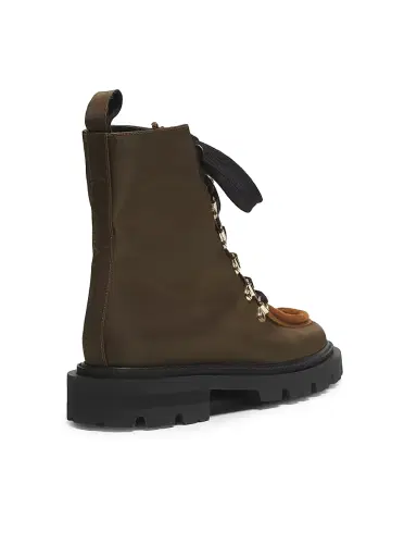 Aera Women's Amalia Chunky Vegan Lug Combat Boots | Thumbnail 3
