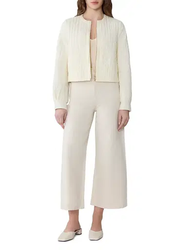 Soia & Kyo Women's Reita Floral Quilted Bomber Jacket | Thumbnail 2 Soia & Kyo Women's Reita Floral Quilted Bomber Jacket | Thumbnail 2