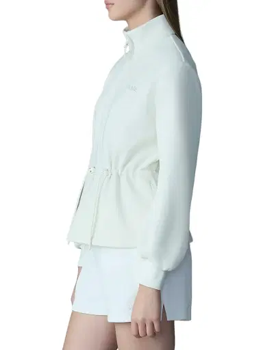 Mackage Women's Finola Double-Face Jersey Drawcord Jacket - Cream - Size Medium | Thumbnail 3 Mackage Women's Finola Double-Face Jersey Drawcord Jacket - Cream - Size Medium | Thumbnail 3