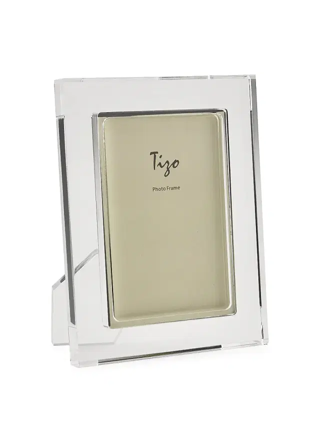 Tizo Double-Border Lucite Frame - Black 8 x 10