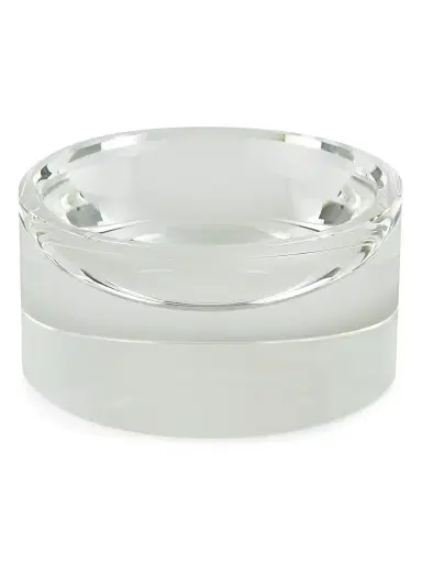 Tizo Clear Crystal Bowl - Clear - Size Large | Thumbnail 1