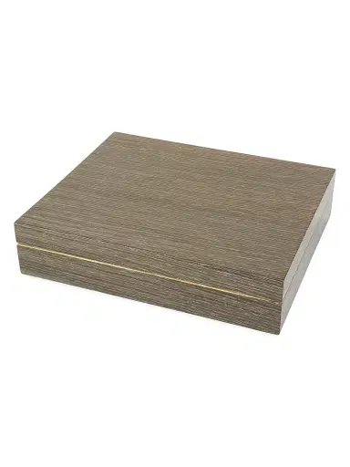 Tizo Wood Cufflink Box - Gray | Thumbnail 1